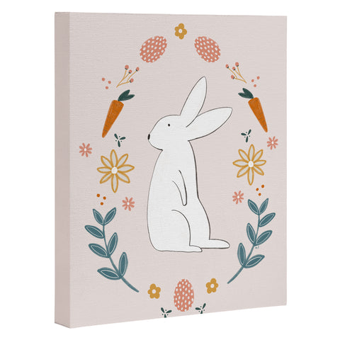 Menina Lisboa Easter Bunny Art Canvas