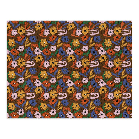 Miho Abstract floral pattern Puzzle