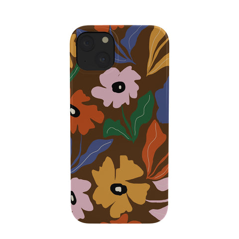 Miho Abstract floral pattern Phone Case