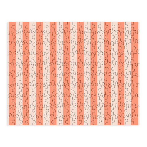 Miho baby orange stripe Puzzle