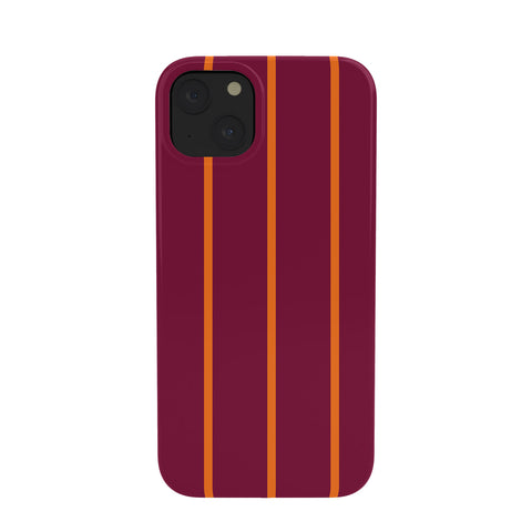 Miho orange stripe Phone Case