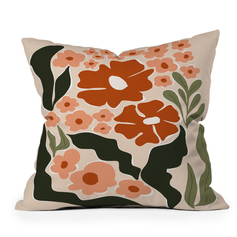 Miho tropical wonder Outdoor Throw Pillow