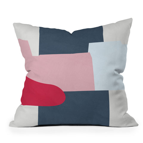 Mile High Studio Color and Shape Copenhagen Denmark Outdoor Throw Pillow