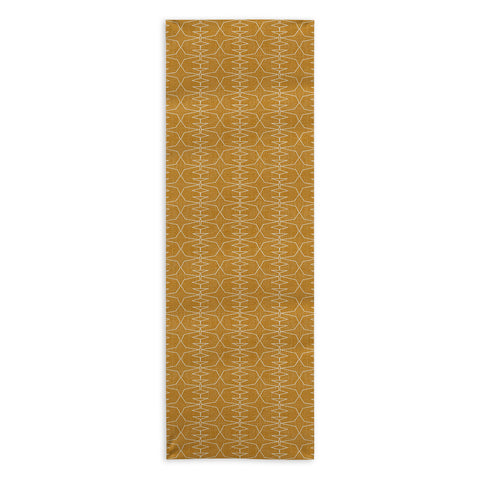 Mirimo Afromood Mustard Yoga Towel