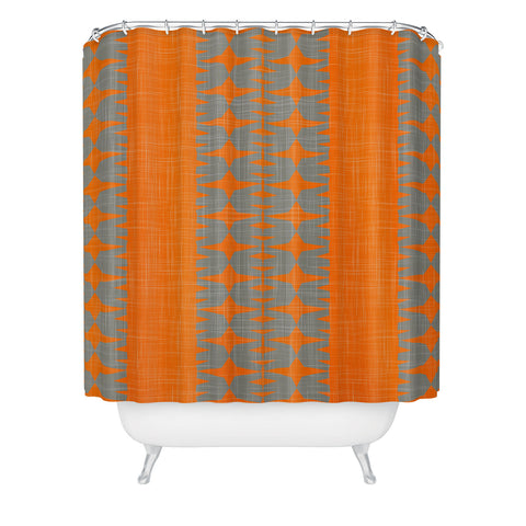 Mirimo Afromood Orange Shower Curtain