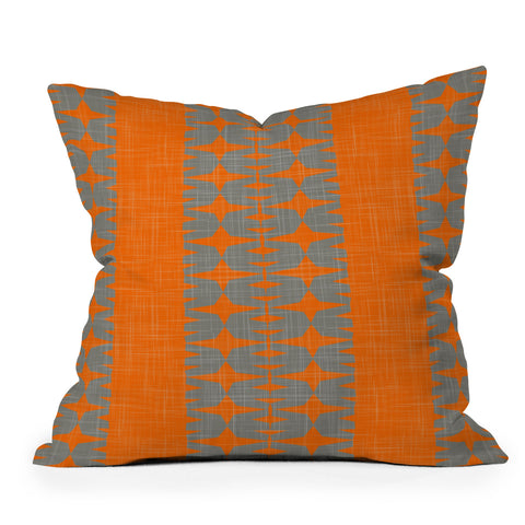 Mirimo Afromood Orange Throw Pillow