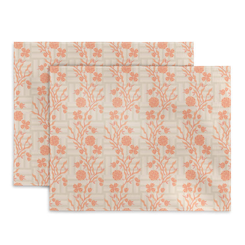 Mirimo Chinois Peach Placemat
