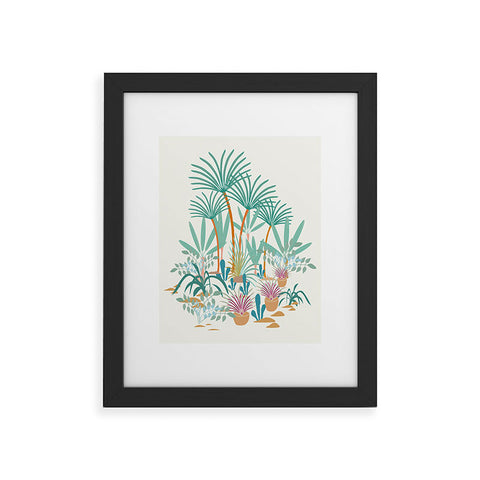 Mirimo Exotic Greenhouse Framed Art Print