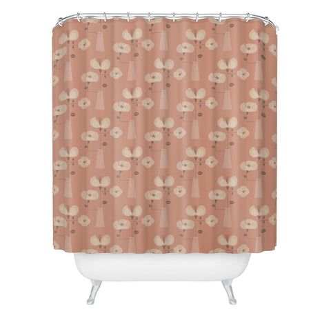 Mirimo Florentia Peach Shower Curtain