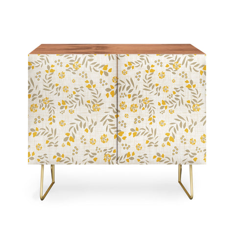 Mirimo Gold Blooms Credenza