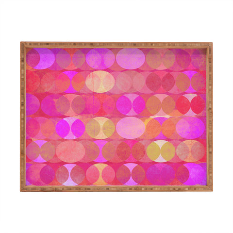 Mirimo Multidudes Pink Rectangular Tray
