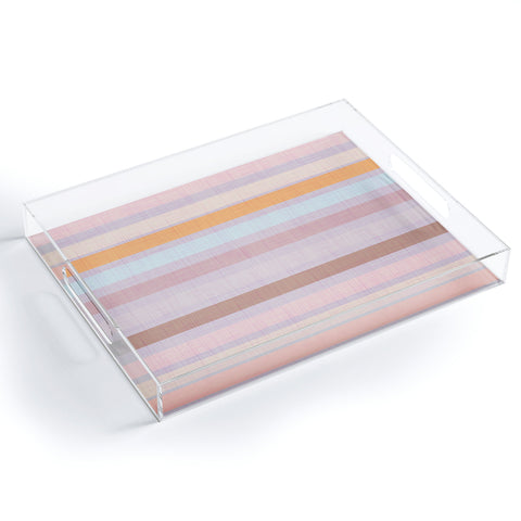 Mirimo Pastello Stripes Acrylic Tray