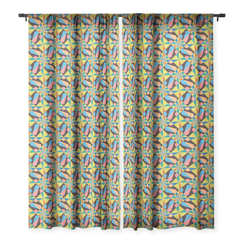 Mirimo PopArt24 01 Sheer Window Curtain