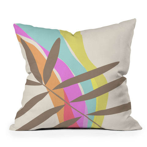 Mirimo Stream Of Colour Outdoor Throw Pillow