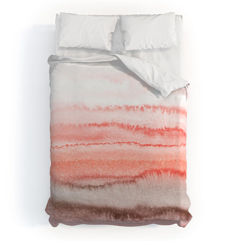 Monika Strigel 1P WITHIN THE TIDES CORALDAWN Duvet Cover