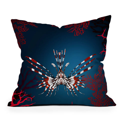 Monika Strigel Nocturnal Creature Outdoor Throw Pillow