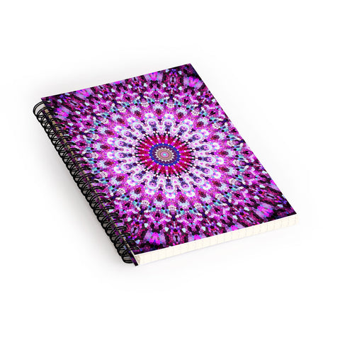 Monika Strigel Pink Arabesque Spiral Notebook
