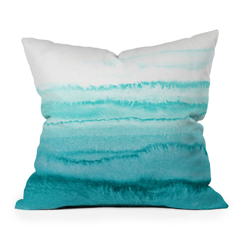 Monika Strigel WITHIN THE TIDES LIMPET SHELL Outdoor Throw Pillow