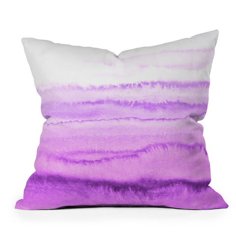 Monika Strigel WITHIN THE TIDES LOVELY LAVENDER Outdoor Throw Pillow
