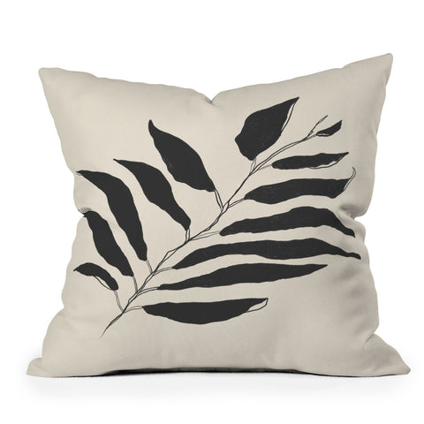 Morgan Elise Sevart breezy palm Outdoor Throw Pillow