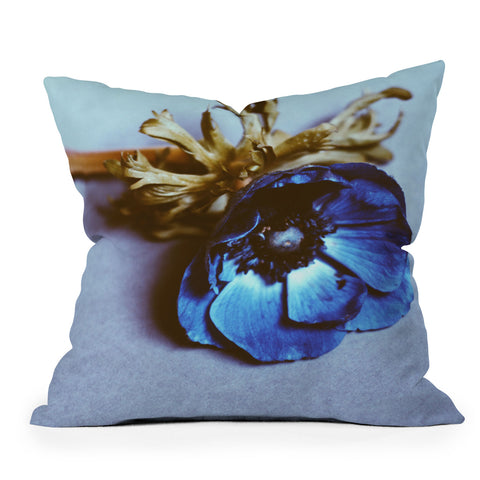 Morgan Kendall fleur Outdoor Throw Pillow