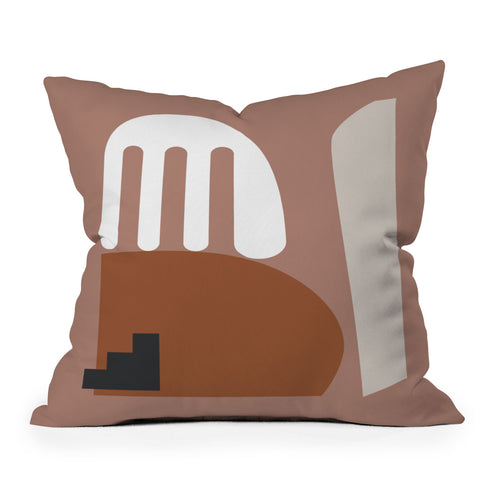 mpgmb Shape Study 10 Outdoor Throw Pillow