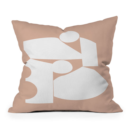 mpgmb Shape Study 16 Outdoor Throw Pillow