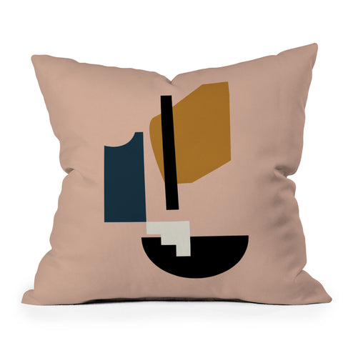 mpgmb Shape Study 2 Lola Collection Outdoor Throw Pillow