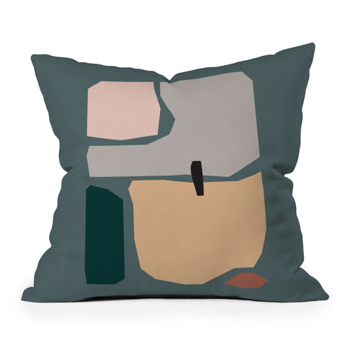 mpgmb Shape Study 20 Outdoor Throw Pillow