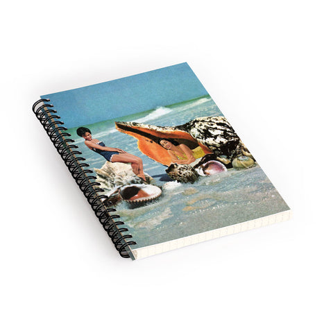 MsGonzalez Greetings from Seashells Spiral Notebook