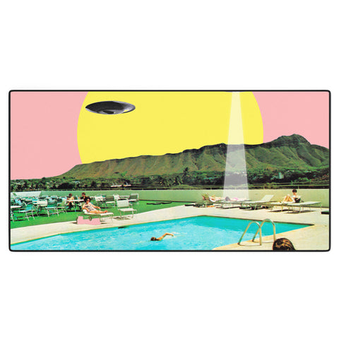 MsGonzalez Invasion on vacation UFO Desk Mat