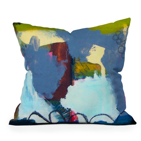 Natalie Baca Inside Out Outdoor Throw Pillow