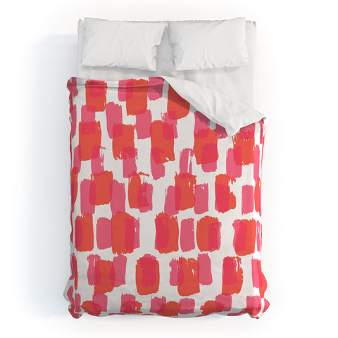 Natalie Baca Paint Play Two Duvet Cover