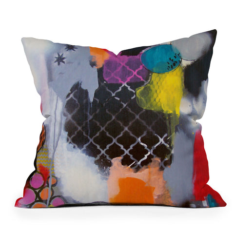 Natalie Baca Stars In The Sky Outdoor Throw Pillow