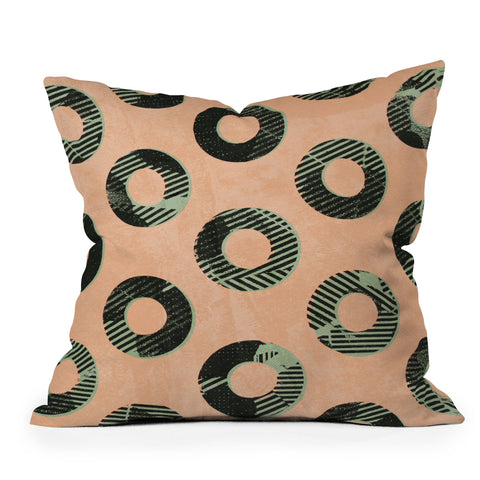 Nick Nelson Frayed Outdoor Throw Pillow