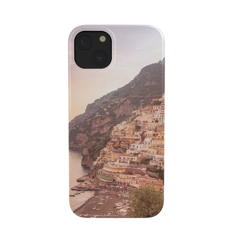 Ninasclicks Positano at sunset Amalfi Coast Phone Case
