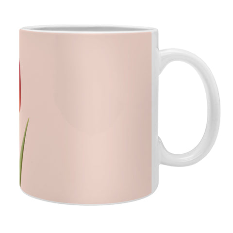 Ninasclicks The pink tulip Floral Coffee Mug