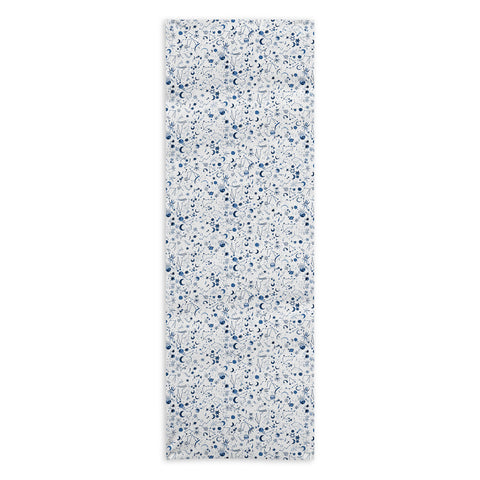 Ninola Design Galaxy Mystical Bue Yoga Towel