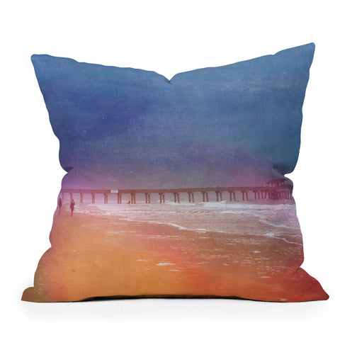 Olivia St Claire Stormy Monday Outdoor Throw Pillow