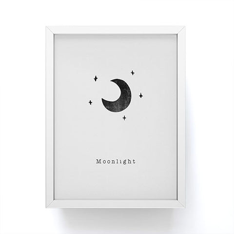 Orara Studio Quote Set Moonlight Framed Mini Art Print