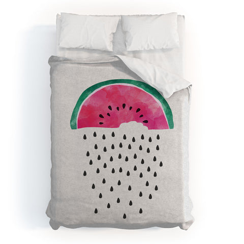 Orara Studio Watermelon Rain Duvet Cover