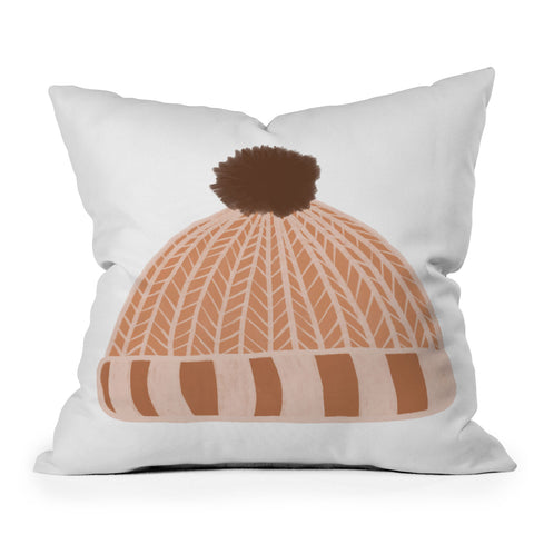 Orara Studio Woolly Hat Outdoor Throw Pillow