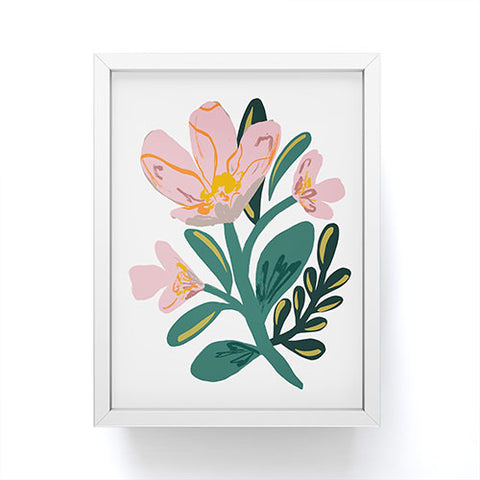 Oris Eddu Flower Play III Framed Mini Art Print