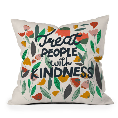 Oris Eddu Kindness II Outdoor Throw Pillow