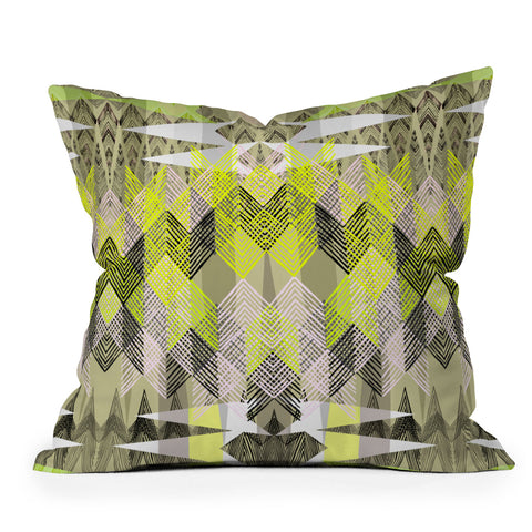Pattern State Arrow Neo Outdoor Throw Pillow