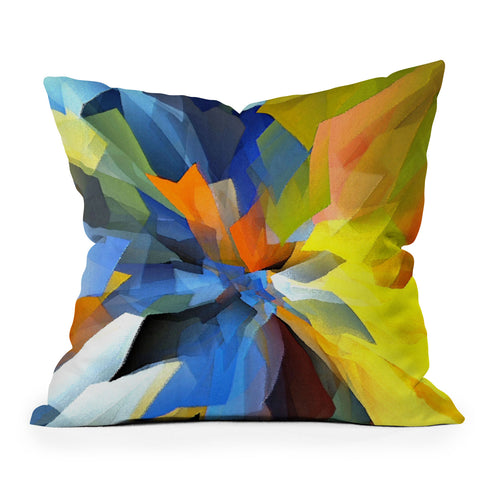 Paul Kimble Beauty In Decay Outdoor Throw Pillow