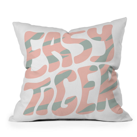 Phirst Easy Tiger 2 Outdoor Throw Pillow