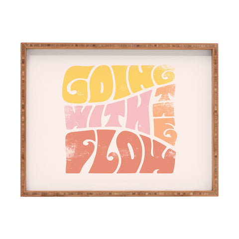 Phirst Going with the flow Vintage Rectangular Tray