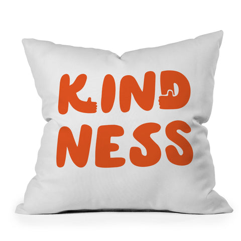 Phirst Kindness Thumbs Up Outdoor Throw Pillow