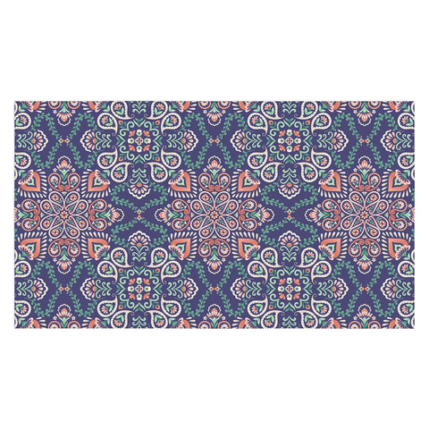 Pimlada Phuapradit Paisley tiles 02 Tablecloth